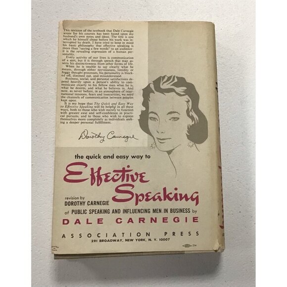 The Quick and Easy Way to Effective Speaking Dale Carnegie Copyright 1962 📖 - Picture 4 of 5